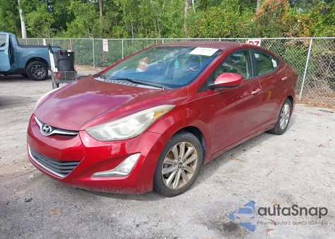 2014 Hyundai Elantra Se из США, поврежденный, VIN 5NPDH4AE4EH542207